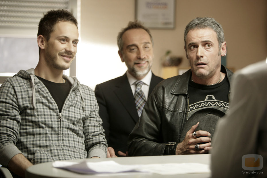 Elio González y Daniel Freire en 'Doctor Mateo'