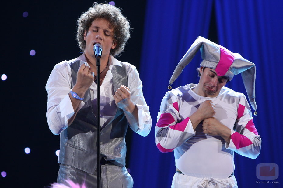 Primer ensayo de Daniel Diges en Eurovisión 2010