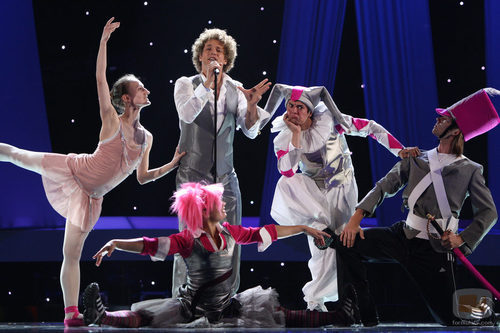 Primer ensayo de España en Eurovisión 2010