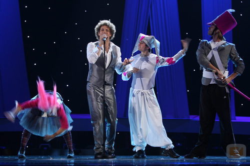 Diges ensaya en Oslo para Eurovisión 2010