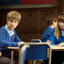 Javier Cidoncha y Carlota García en 'El internado'