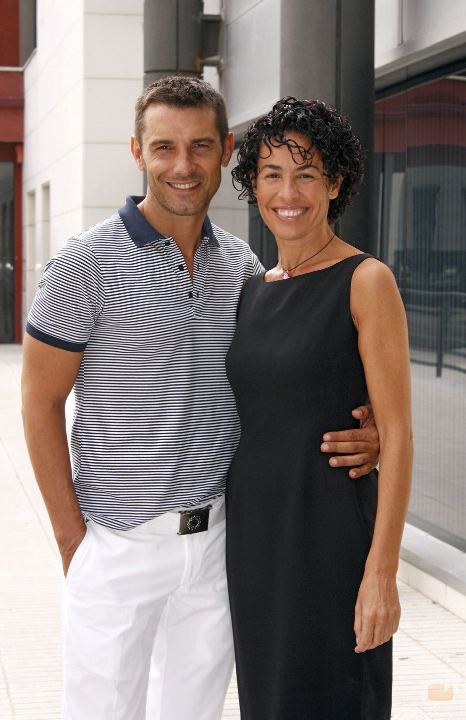 Jesús Vázquez y Nina en 'OT 2010'