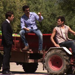 Óscar, Juan y Frank Reyes, de 'Gavilanes'