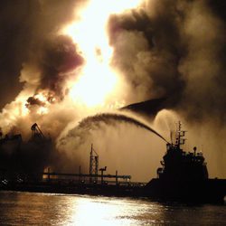 Explosión de 'Deepwater Horizon' en el Golfo de México