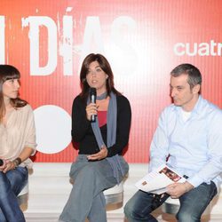 Samanta Villar, Adela Ucar y Mariano Blanco