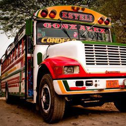 El autobus de 'Operación Momotombo'