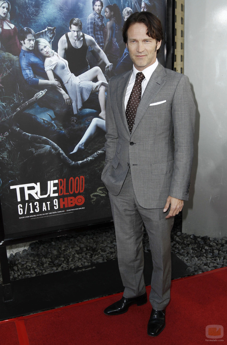 Stephen Moyer en la première de 'True Blood'