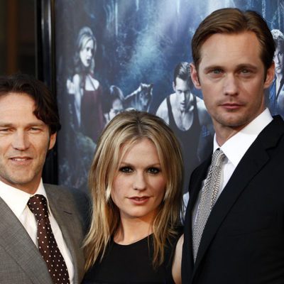 Stephen Moyer, Anna Paquin y Alexander Skarsgard