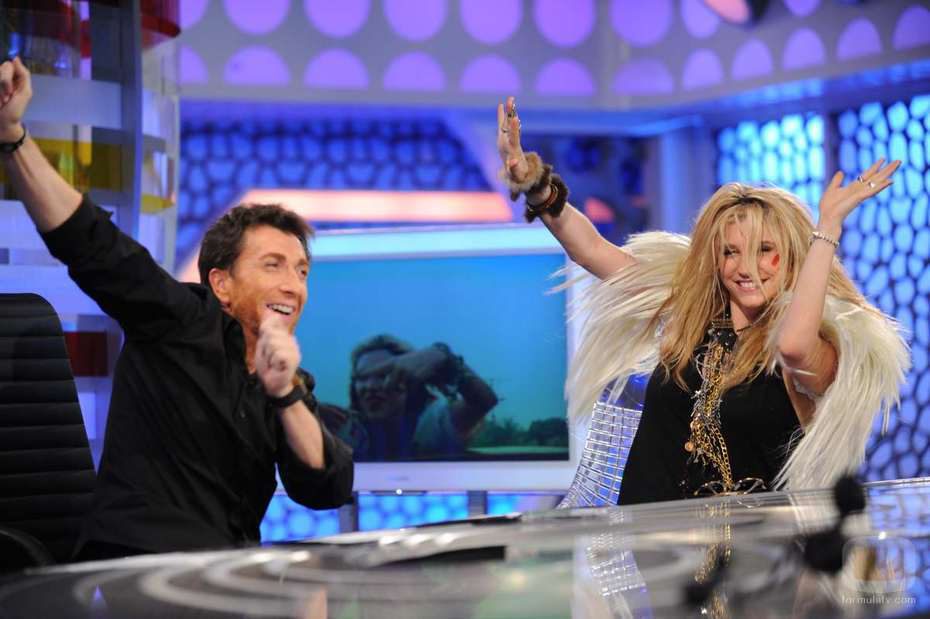 Ke$ha con Pablo Motos en 'El hormiguero'