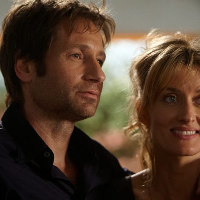 Natascha McElhone y David Duchovny