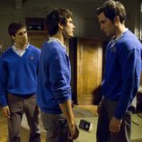 Yon González, Martín Rivas y José Ángel Trigo