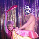 Amador trabaja como stripper