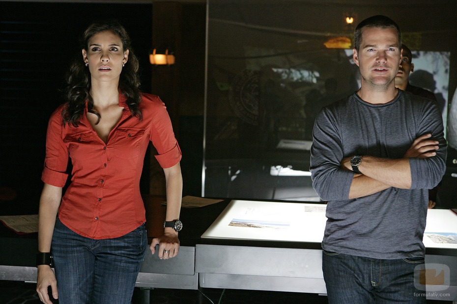 Daniela Ruah y Chris O'Donnell, en 'NCIS: Los Ángeles'