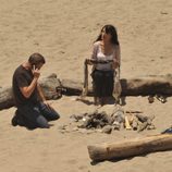 House y Cuddy, románticos en la playa