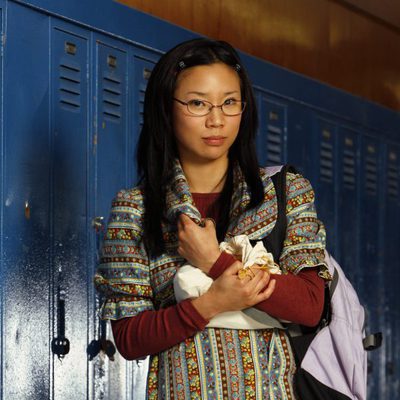 Caroline Chung, en el instituto