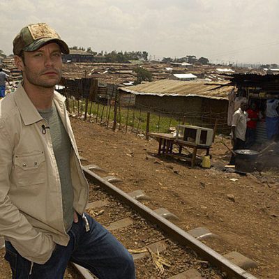 Ryan Seacrest con los pobres
