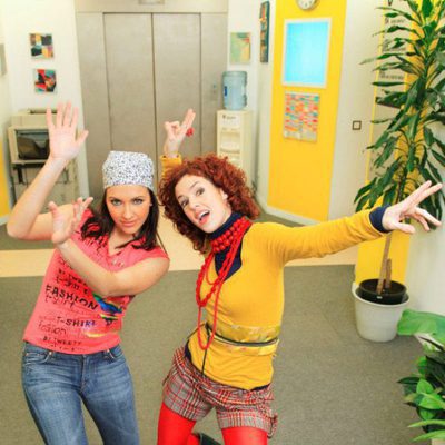 Ana Ruiz y Marta Belenguer en 'Camera Café'