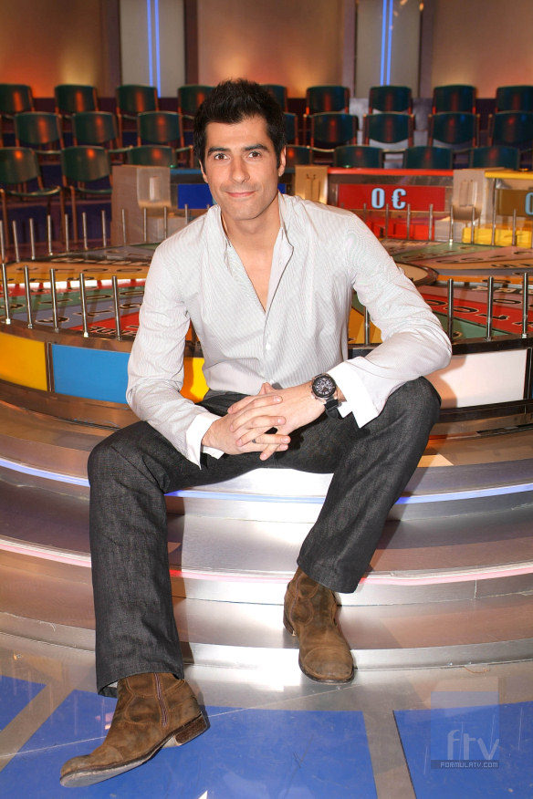 Jorge Fernández en su plató