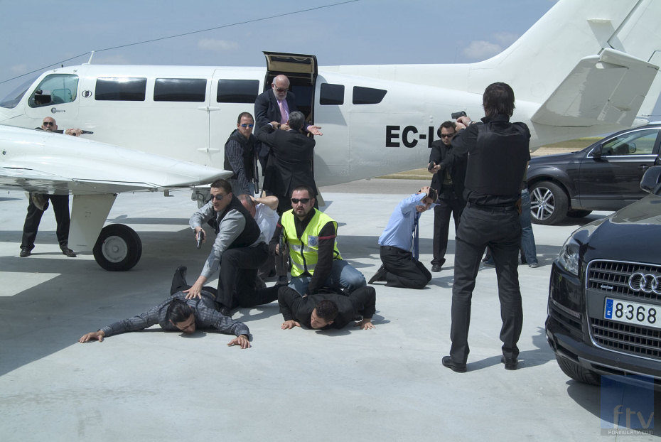 Avión en 'El comisario'