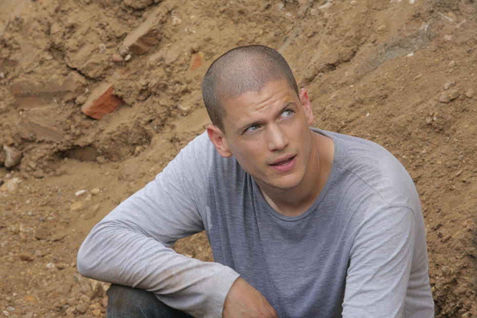 Wentworth Miller actuando en 'Prison Break'