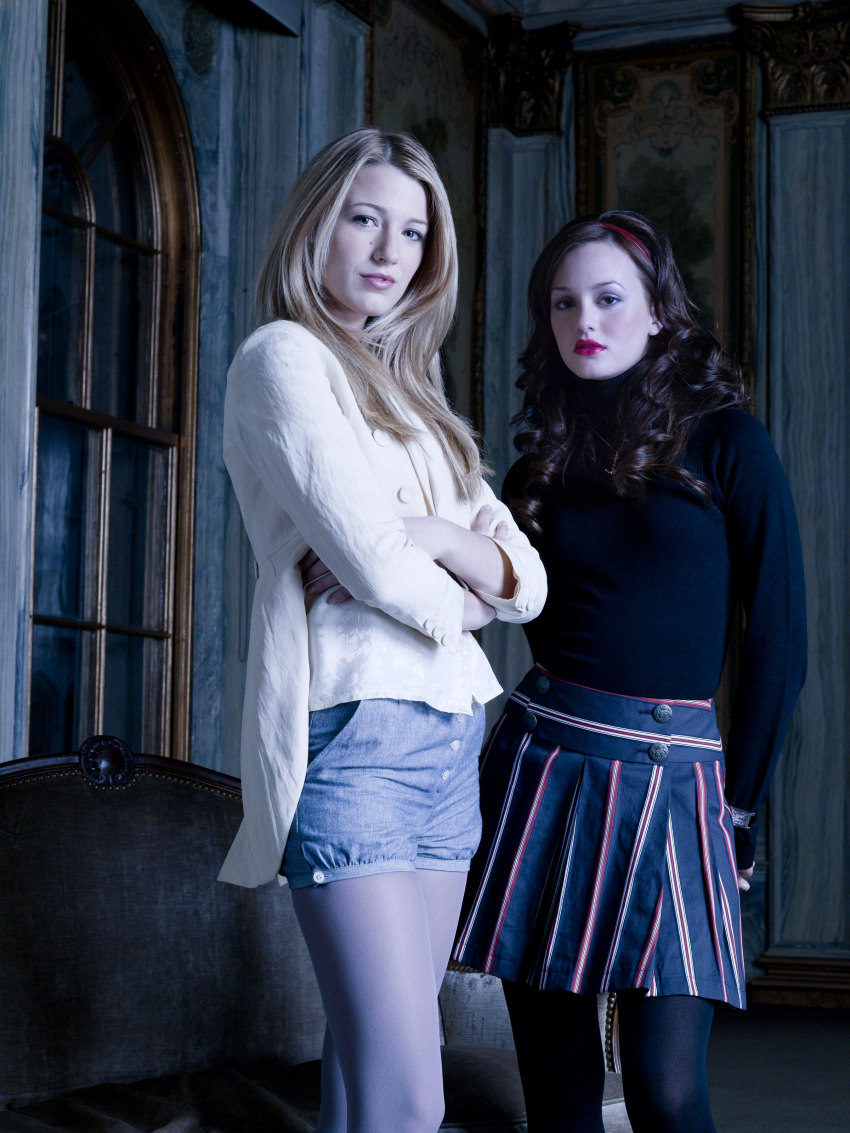 Blake Lively y Leighton Meester se encuentran en el reparto de 'Gossip Girl'