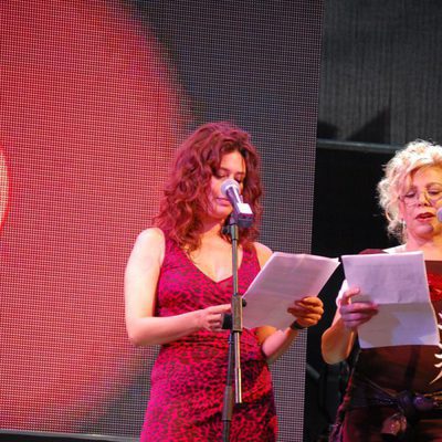 Angie Cepeda en el Orgullo Gay 2010