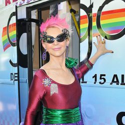 Karmele Marchante en el Orgullo Gay 2010