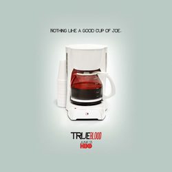 Cafetera con sangre de 'True Blood'