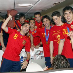 La Selección Española vuelve a casa