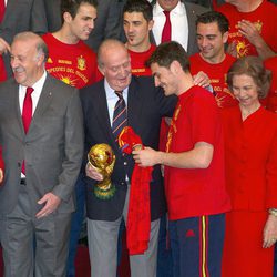 El Rey, la Copa del Mundo y Casillas