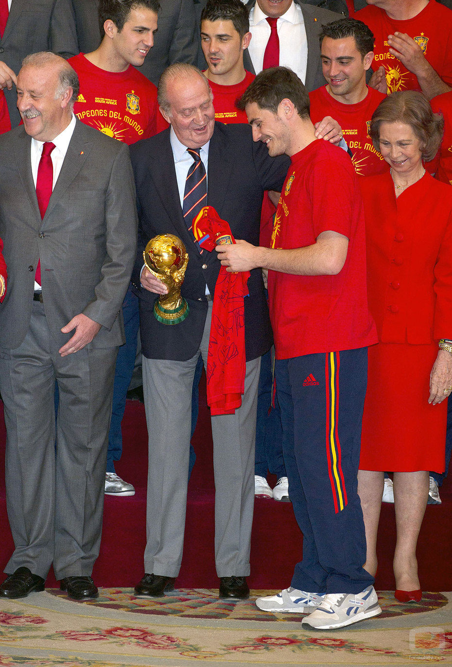 El Rey, la Copa del Mundo y Casillas
