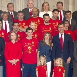 La Selección Española en el Palacio Real
