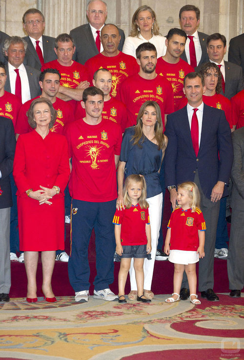 La Selección Española en el Palacio Real