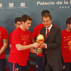Zapatero, Íker Casillas y la Copa del Mundo