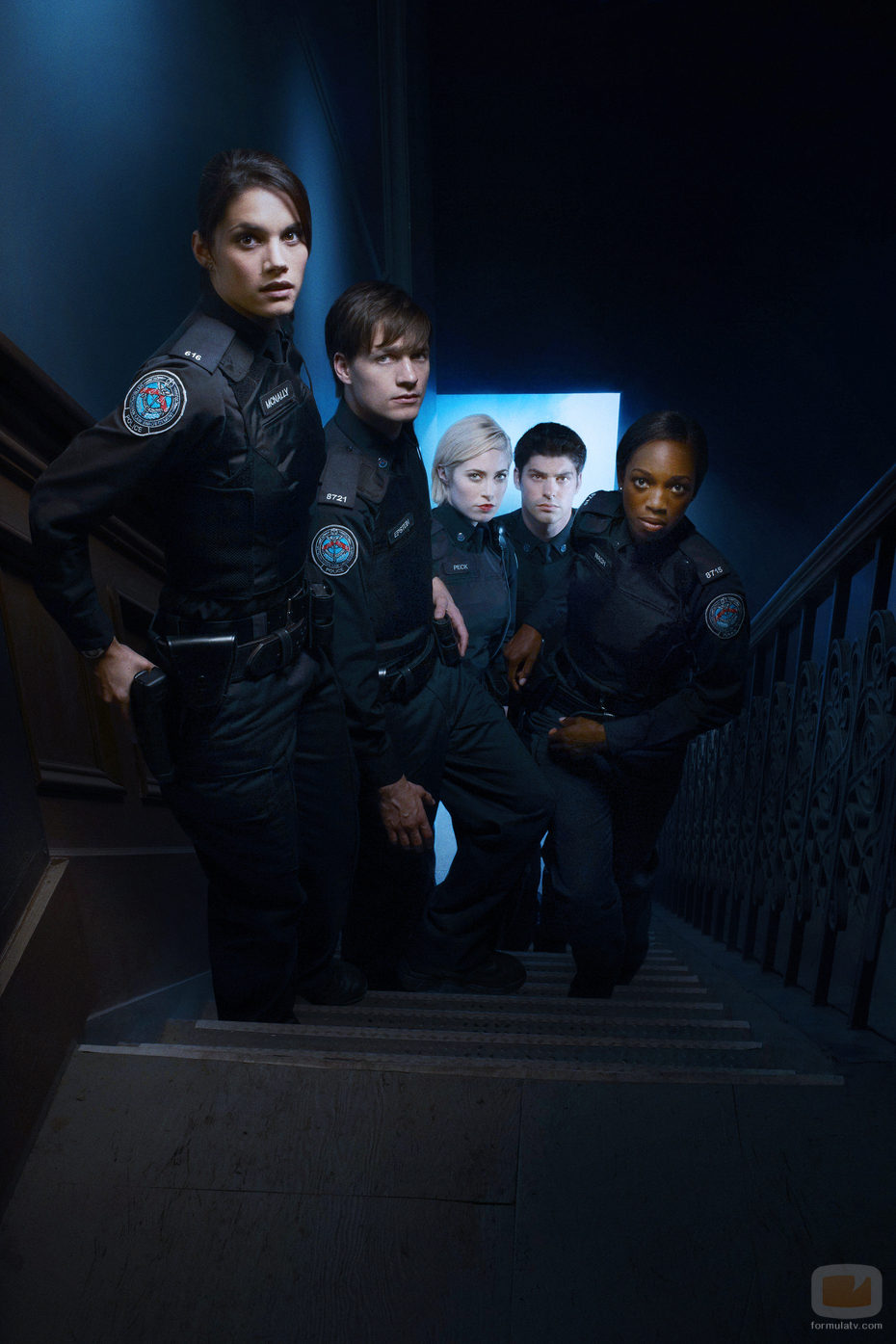 Los protagonistas de 'Rookie Blue'