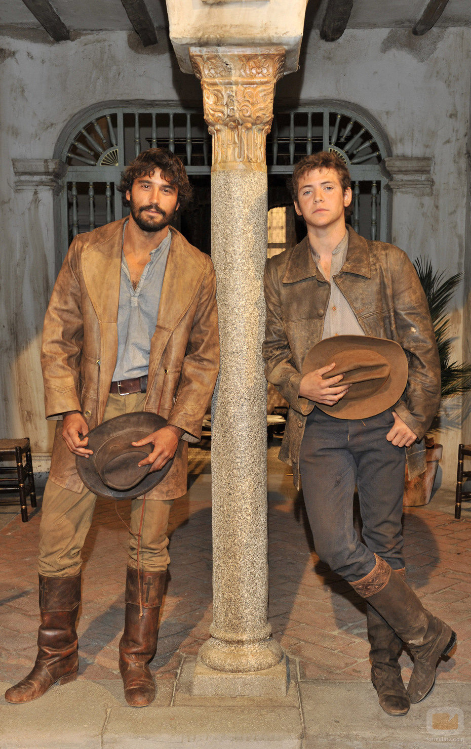 Álex García junto a Junio Valverde
