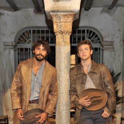 Álex García junto a Junio Valverde