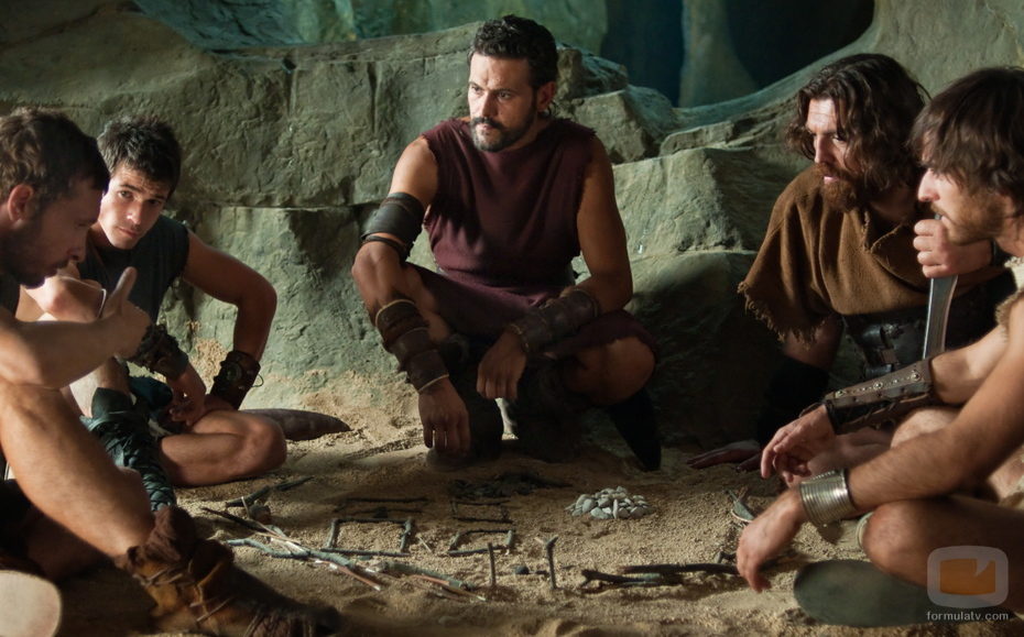 Viriato y su grupo de rebeldes