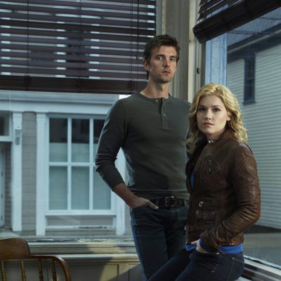 Audrey Parker junto a Nathan Wuornos