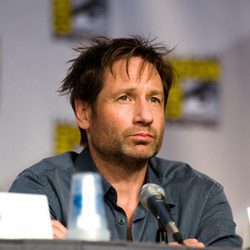 David Duchovny en la Comic Con 2010