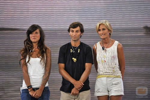 Deborah, Parri y María José, finalistas de 'Supervivientes 2010'