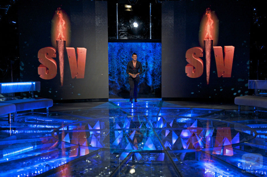 Jesús Vázquez en la final de 'Supervivientes 2010'