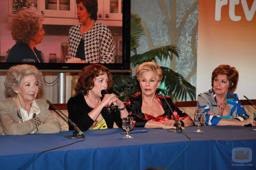 Rueda de prensa de 'Las chicas de oro'