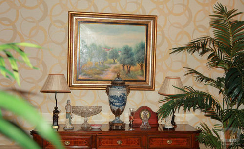 El vestíbulo de 'Las chicas de oro'