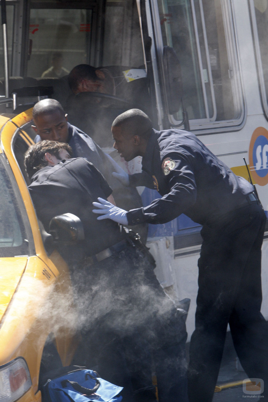 Accidente de tráfico en 'Trauma'