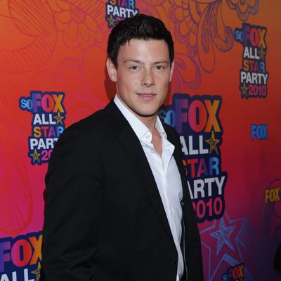 Cory Monteith en la fiesta All Star de FOX
