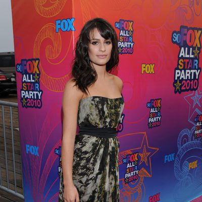 Lea Michele en la fiesta All Star de FOX
