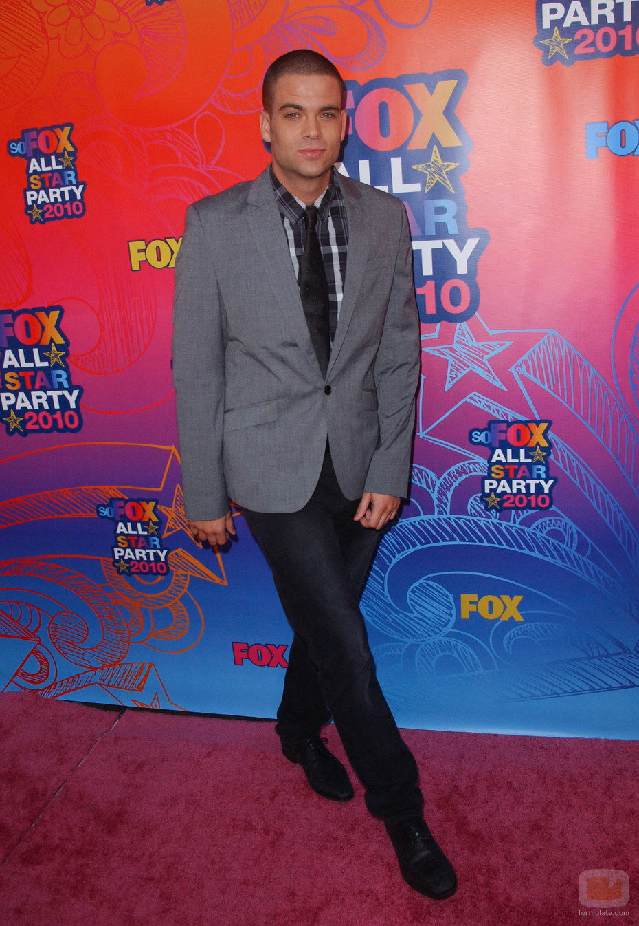 Mark Salling en la fiesta All Star de Fox
