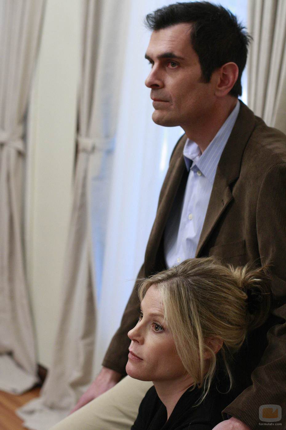 Phil y su mujer Claire