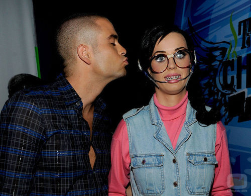 Beso de Mark Salling y Katy Perry